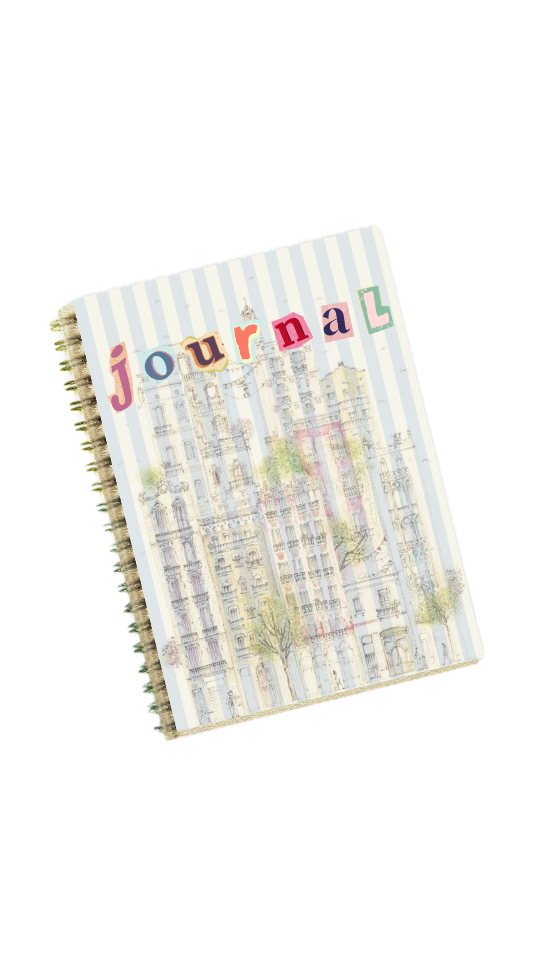 A decorated personal journal